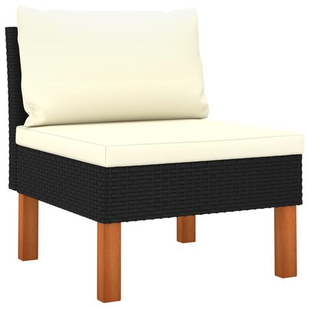 Middle Sofa Black